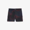 Ombra-print nylon-cargoshorts for menn