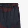 Ombra-print nylon-cargoshorts for menn