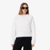 Oversized bomulls-Sweatshirt for kvinner