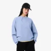 Oversized bomulls-Sweatshirt for kvinner