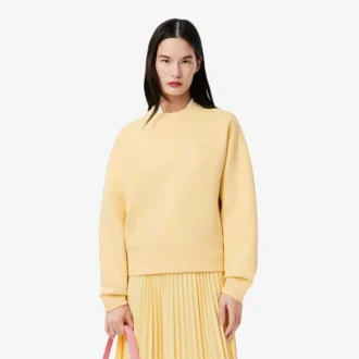 Oversized bomulls-Sweatshirt for kvinner