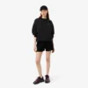 Oversized bomulls-Sweatshirt for kvinner