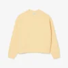 Oversized bomulls-Sweatshirt for kvinner