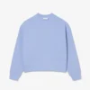 Oversized bomulls-Sweatshirt for kvinner