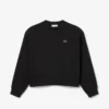 Oversized bomulls-Sweatshirt for kvinner