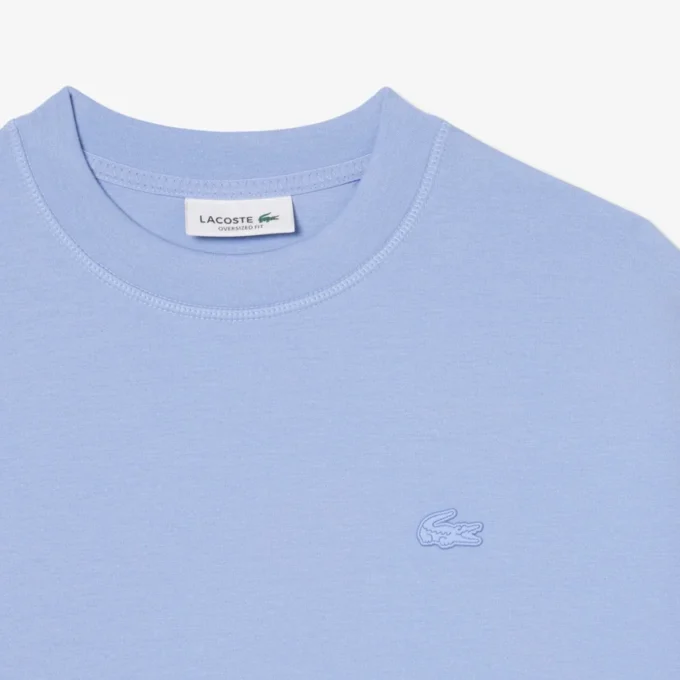 Oversized bomulls-Sweatshirt for kvinner