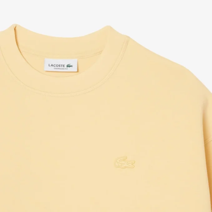Oversized bomulls-Sweatshirt for kvinner