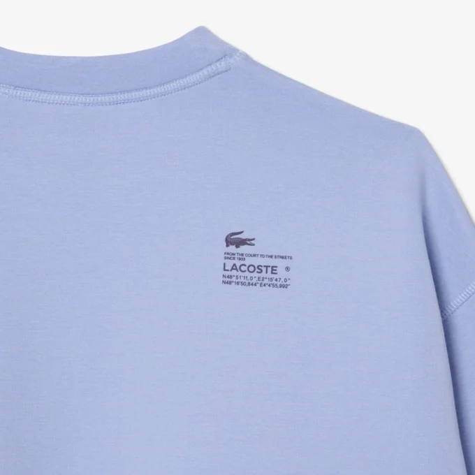 Oversized bomulls-Sweatshirt for kvinner