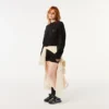 Oversized bomulls-Sweatshirt for kvinner