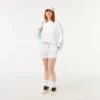 Oversized bomulls-Sweatshirt for kvinner