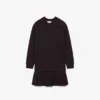 Oversized bomulls-Sweatshirt-kjole