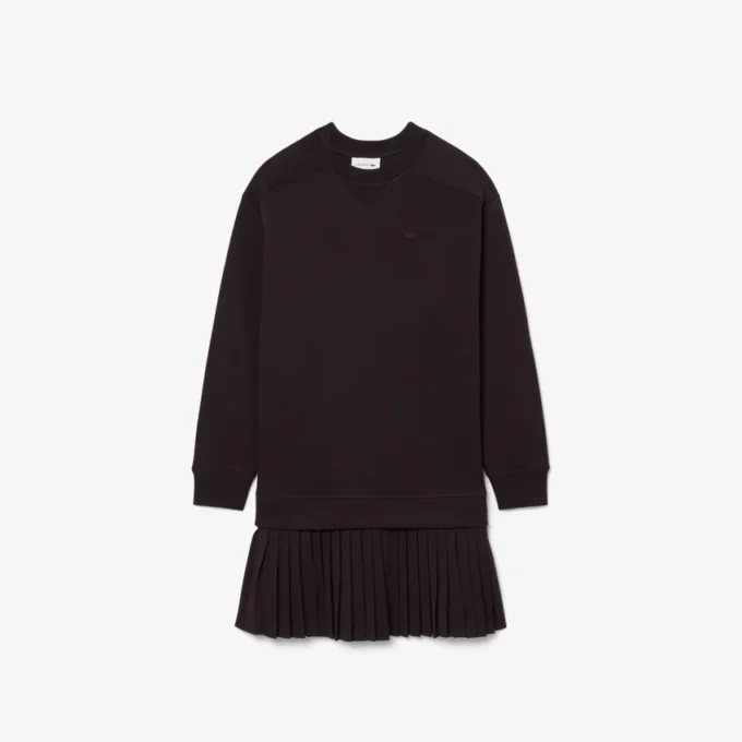 Oversized bomulls-Sweatshirt-kjole