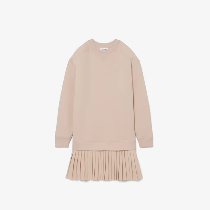 Oversized bomulls-Sweatshirtkjole