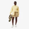 Oversized bomullsskjorte med knapper for kvinner