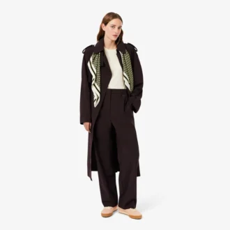 Oversized bukser i ullblanding
