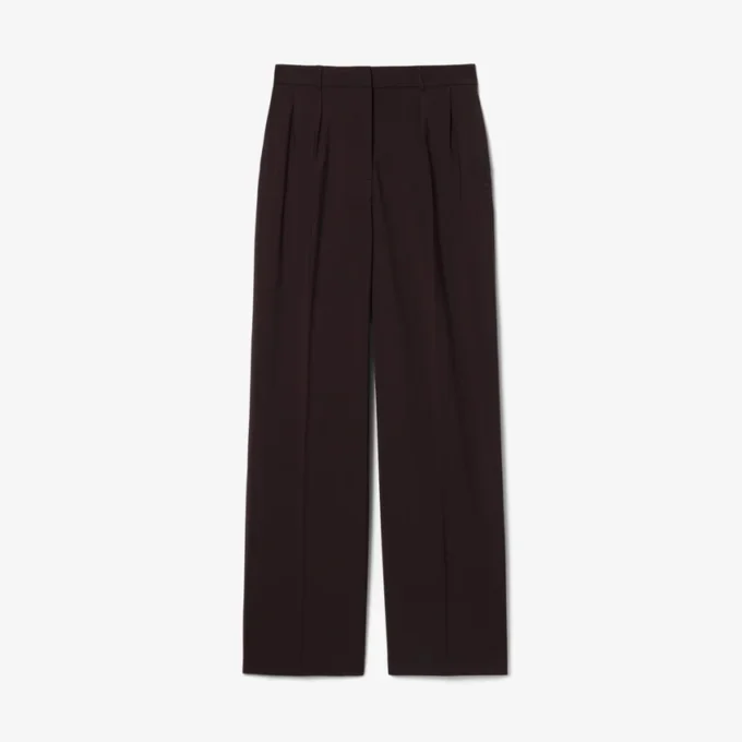 Oversized bukser i ullblanding
