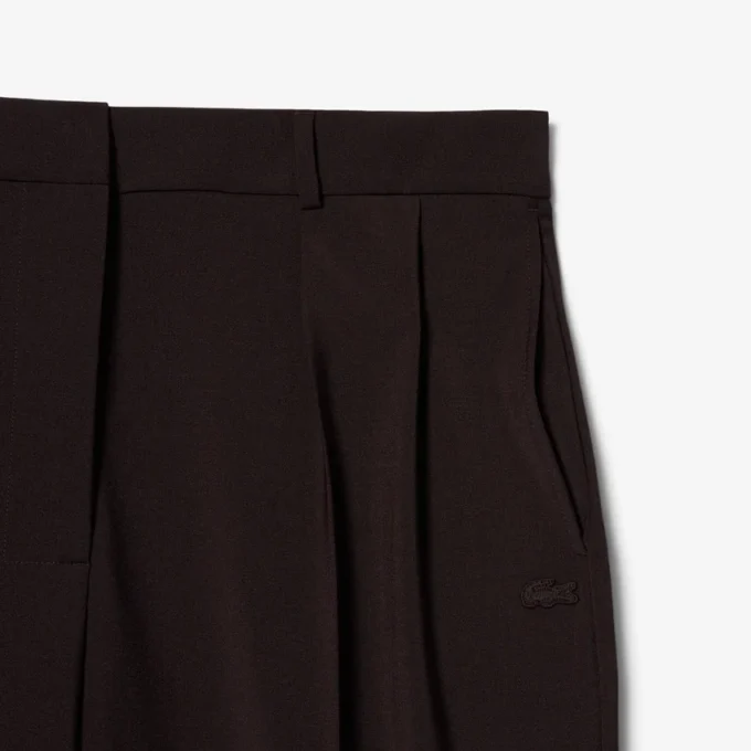 Oversized bukser i ullblanding