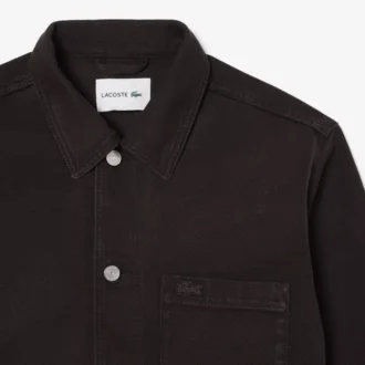 Oversized denim-overskjorte