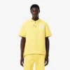 Oversized denim-pologensere for menn