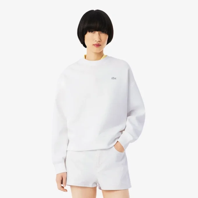 Oversized dobbeltsidig jersey-Sweatshirt
