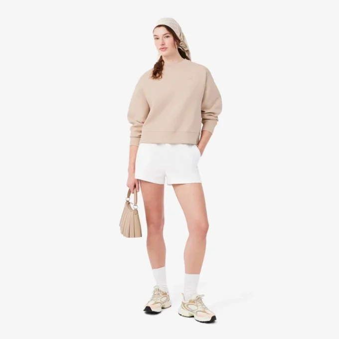 Oversized dobbeltsidig jersey-Sweatshirt