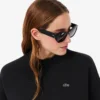 Oversized dobbeltsidig jersey-Sweatshirt