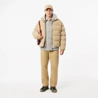 Oversized flanellskjorte for menn