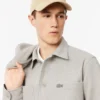 Oversized flanellskjorte for menn