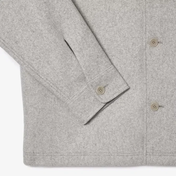 Oversized flanellskjorte for menn