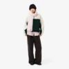 Oversized fleece-Sweatshirt med høy hals for kvinner
