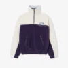 Oversized fleece-Sweatshirt med høy hals for kvinner