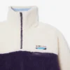 Oversized fleece-Sweatshirt med høy hals for kvinner