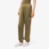 Oversized joggebukse i sateng for kvinner