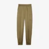 Oversized joggebukse i sateng for kvinner