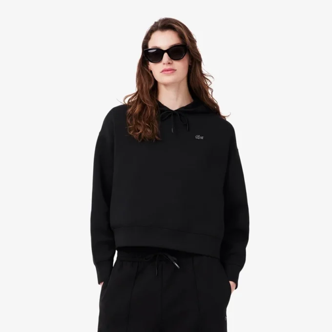Oversized justerbar hettegenser