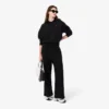 Oversized justerbar hettegenser