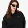 Oversized justerbar hettegenser