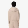 Oversized justerbar hettegenser