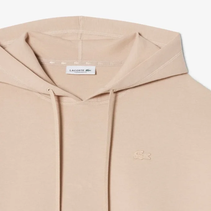 Oversized justerbar hettegenser