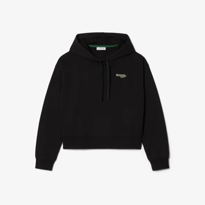Oversized logo-hettegenser for kvinner
