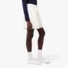 Oversized, løstsittende bermuda-shorts i linblanding