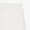 Oversized, løstsittende bermuda-shorts i linblanding