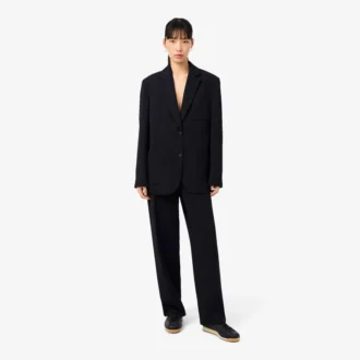 Oversized, løstsittende Piqua-dressbukse
