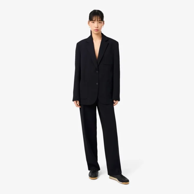 Oversized, løstsittende Piqua-dressbukse