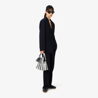 Oversized, løstsittende Piqua-dressbukse