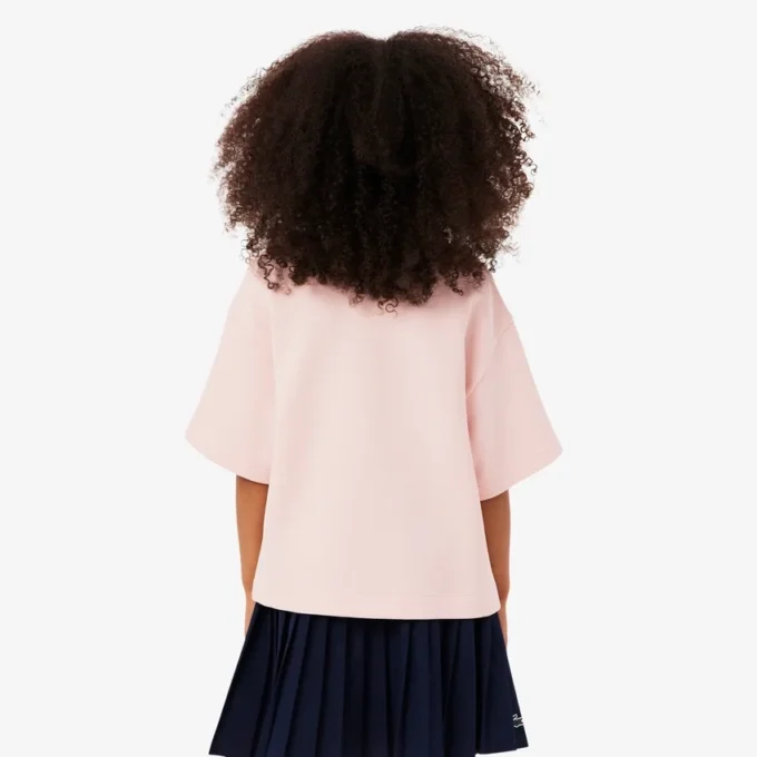 Oversized Piqua-pologensere for jenter