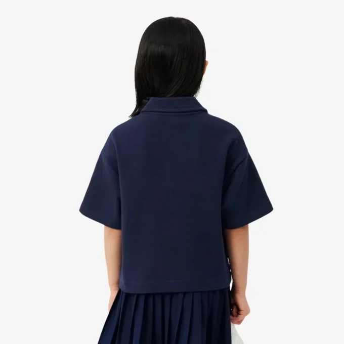 Oversized Piqua-pologensere for jenter