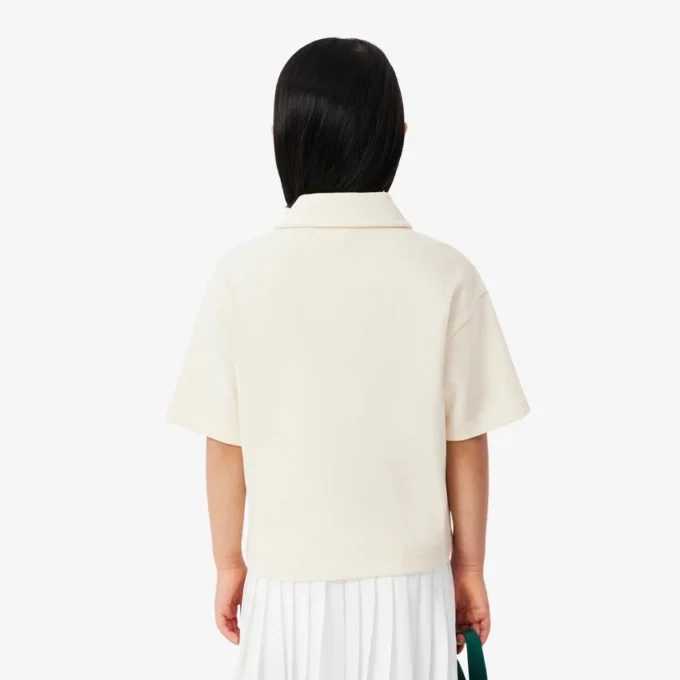 Oversized Piqua-pologensere for jenter