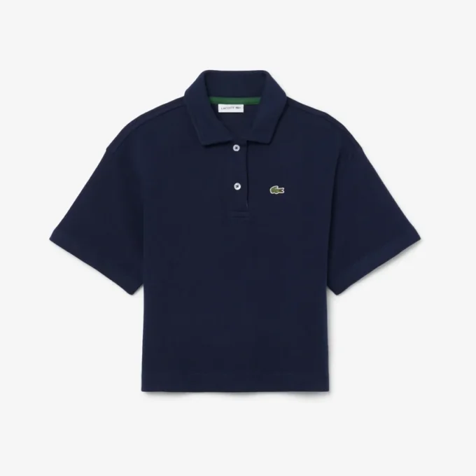 Oversized Piqua-pologensere for jenter