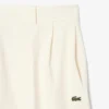 Oversized plisserte flanellbukser for kvinner